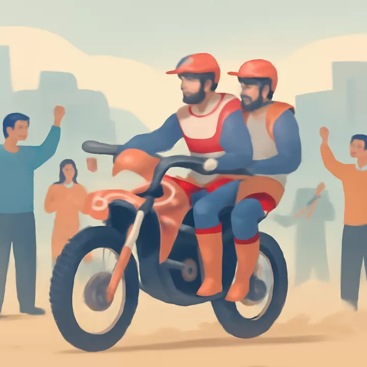 Kevin Benavides y Lisandro Sisterna se imponen en la etapa 7 del Rally Dakar 2026 en la categoría Challenger