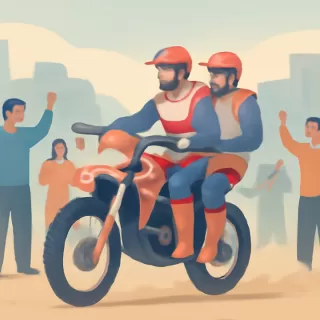 Kevin Benavides y Lisandro Sisterna se imponen en la etapa 7 del Rally Dakar 2026 en la categoría Challenger