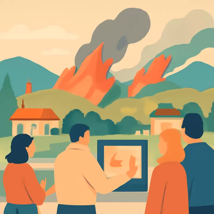 Incendios en la Comarca Andina de Chubut afectan más de 3.500 hectáreas con dos focos activos