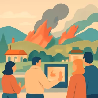 Incendios en la Comarca Andina de Chubut afectan más de 3.500 hectáreas con dos focos activos