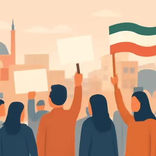 Protestas masivas en Irán desafían al líder supremo Ali Jamenei