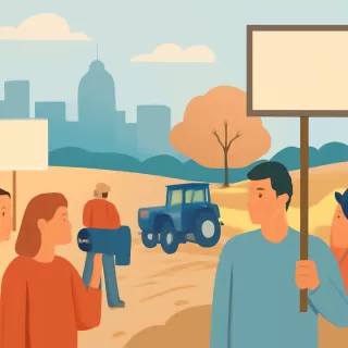 Aumento de la tasa vial en Adolfo Alsina genera protestas por el estado de caminos rurales