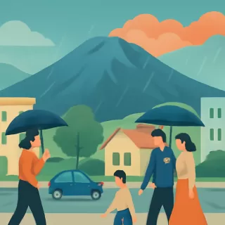 Lluvias alivian el incendio forestal en la zona andina de Chubut