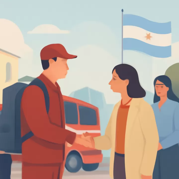 Llegaron 63 bomberos voluntarios cordobeses para colaborar en el combate de incendios en Chubut