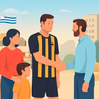 Peñarol confirmó la incorporación del defensor Lucas Ferreira a préstamo por un año