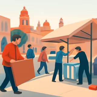 Retiran puestos ambulantes y liberan calles en el Centro Histórico de Ciudad de México