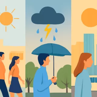 Pronóstico semanal: sol, tormentas aisladas y temperaturas variables en el AMBA