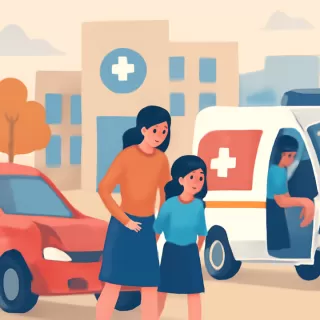 Madre y su hija de 11 años hospitalizadas tras choque en Caucete