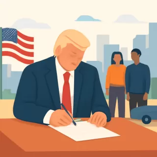 Trump firma orden ejecutiva para proteger ingresos por venta de petróleo de Venezuela