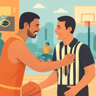 Árbitro agredido tras partido de la liga brasileña de básquet entre Pato Basquete y Caixas do Sul