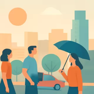 Volvió el calor al AMBA y se esperan lluvias durante la semana, según el SMN