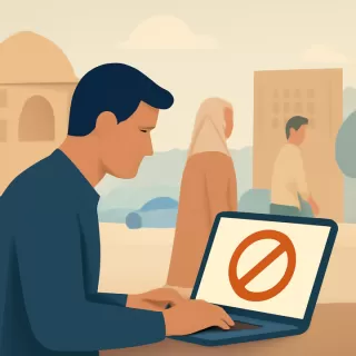 Irán implementa apagón total de Internet para frenar protestas sociales