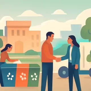 San Vicente avanza en la clasificación de residuos sólidos urbanos