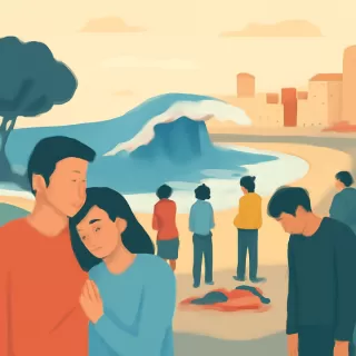 Ola gigante causa un fallecido y múltiples heridos en la Costa Atlántica bonaerense