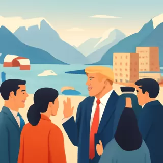 Trump reafirma su intención de adquirir Groenlandia pese a críticas de la OTAN