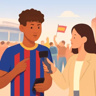 Video de Lamine Yamal genera debate tras festejos de la Supercopa del Barcelona