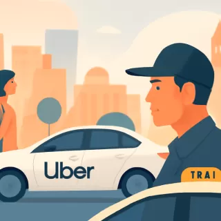 En La Plata aumenta la cantidad de taxistas que trabajan con aplicaciones como Uber debido a bajas recaudaciones