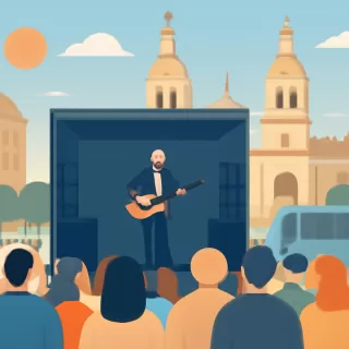 Abel Pintos se presentó en el Festival de Jesús María