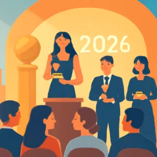 Ceremonia de los Globos de Oro 2026: una noche extensa con triunfos de una nueva generación de actores