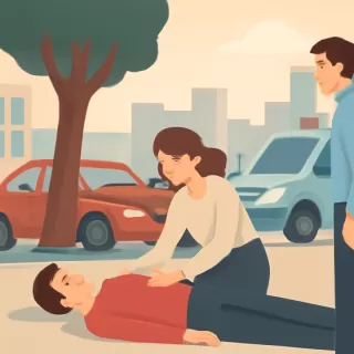 Joven de 26 años sufrió heridas graves tras accidente en Maipú