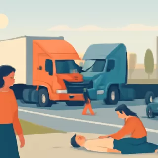 Camionero falleció en choque frontal en la Ruta Provincial 4 en La Carlota