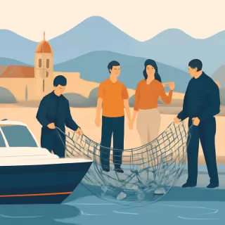 La División Lacustre de Salta frena la depredación ictícola en Cabra Corral