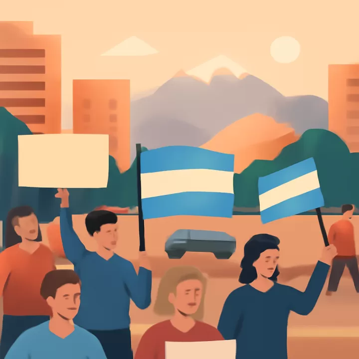 La resistencia en Mendoza cumple un mes y convocan a una caravana en defensa del agua y los glaciares