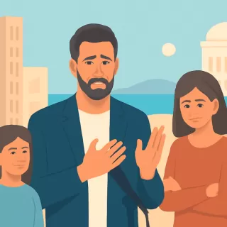 Luciano Castro se disculpa públicamente por su infidelidad a Griselda Siciliani