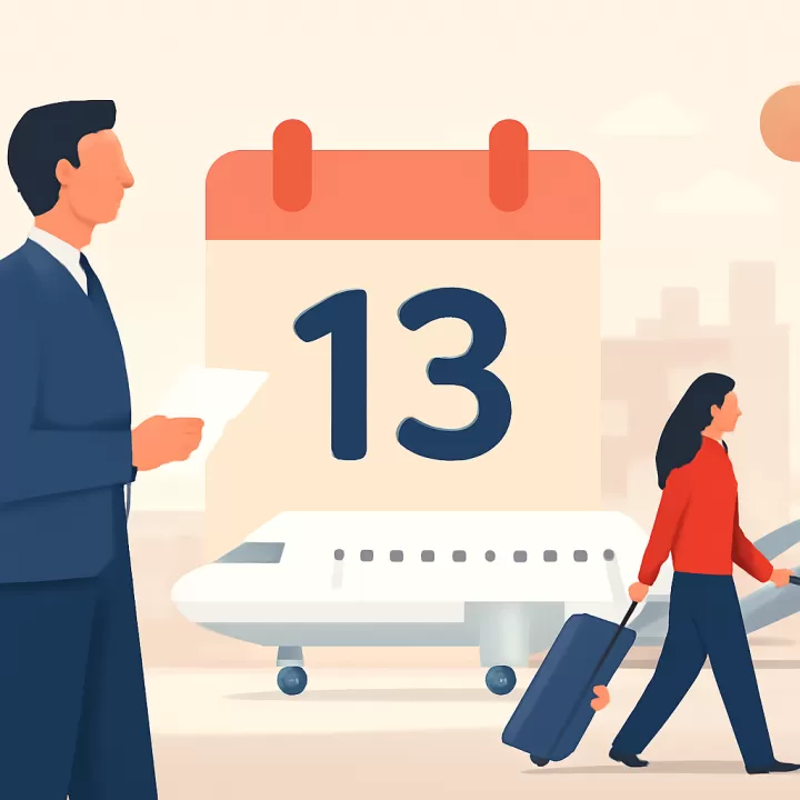 Análisis del mercado aéreo desmiente que el martes 13 sea el día más barato para viajar