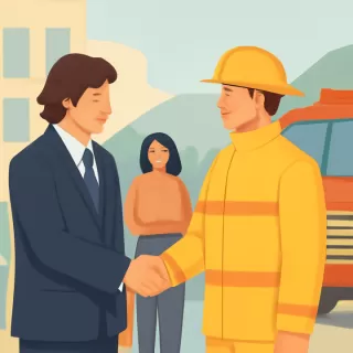 Milei agradece a los bomberos de la Patagonia pese a reducir su presupuesto en un 78%