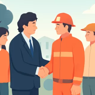 Milei reconoció la labor de brigadistas y voluntarios en los incendios de la Patagonia