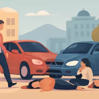 Tres mujeres mueren tras carambola provocada por un peatón en Puebla