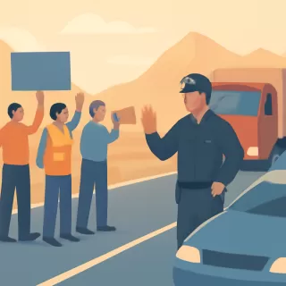 Fuerzas federales liberaron la Ruta 40 en Neuquén tras protesta de trabajadores municipales