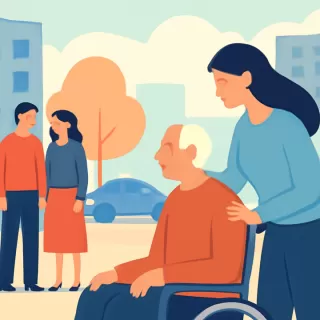 La compleja logística para el cuidado de padres mayores y la aparición de redes de apoyo inesperadas