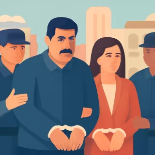 Capturan a Nicolás Maduro y a su esposa Cilia Flores en Venezuela