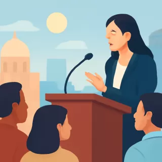 Kenia López Rabadán pide que reforma electoral impulse el progreso institucional en México