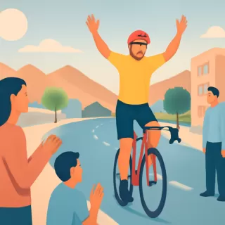 Leandro Velárdez se consagró campeón del Giro del Sol 2026 en Pocito