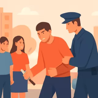 Detienen a un hombre que amenazaba a menores con un cuchillo en Cipolletti