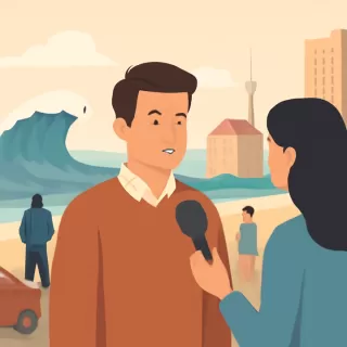 Relato de un platense sobre el meteotsunami que afectó Playa Bristol en Mar del Plata