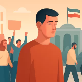 Condenan a muerte a un joven iraní de 26 años por participar en protestas contra el Gobierno