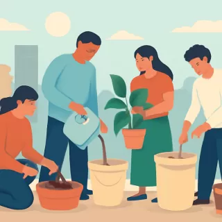 Cuatro métodos caseros para preparar abono y fortalecer tu potus