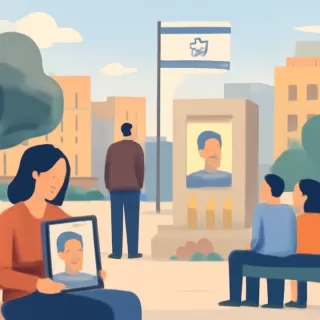 Plaza de los Rehenes en Tel Aviv continúa la espera por Ran Gvili tras 828 días