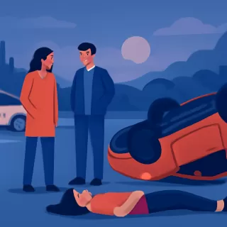 Joven sanjuanina en estado crítico tras vuelco en Ruta Nacional 20 en 25 de Mayo