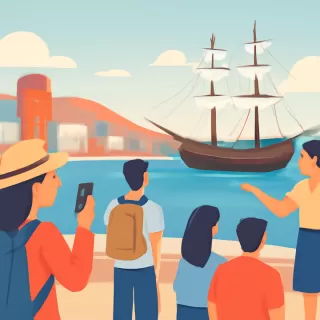 El Holandés Errante: recorrido temático en la bahía de Coquimbo, Chile