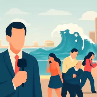 Fenómeno marítimo extremo en Mar del Plata deja una víctima fatal y decenas de heridos