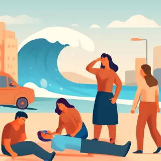 Ola intensa en Santa Clara del Mar provoca un fallecido, un infarto y múltiples heridos