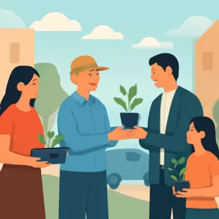 General Villegas recibió plantines del Programa Huertas Bonaerenses para proyectos educativos y comunitarios