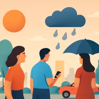 Pronóstico en Gualeguaychú: jornada calurosa con posibles lluvias por la tarde del 13 de enero de 2026