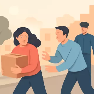 Hurto en el centro: roban mercadería por 200 mil pesos y recuperan casi todo