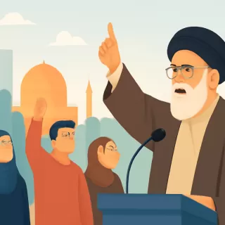 Jameneí denuncia tardía reacción del chavismo y moviliza a sus seguidores ante posible intervención de EE.UU.